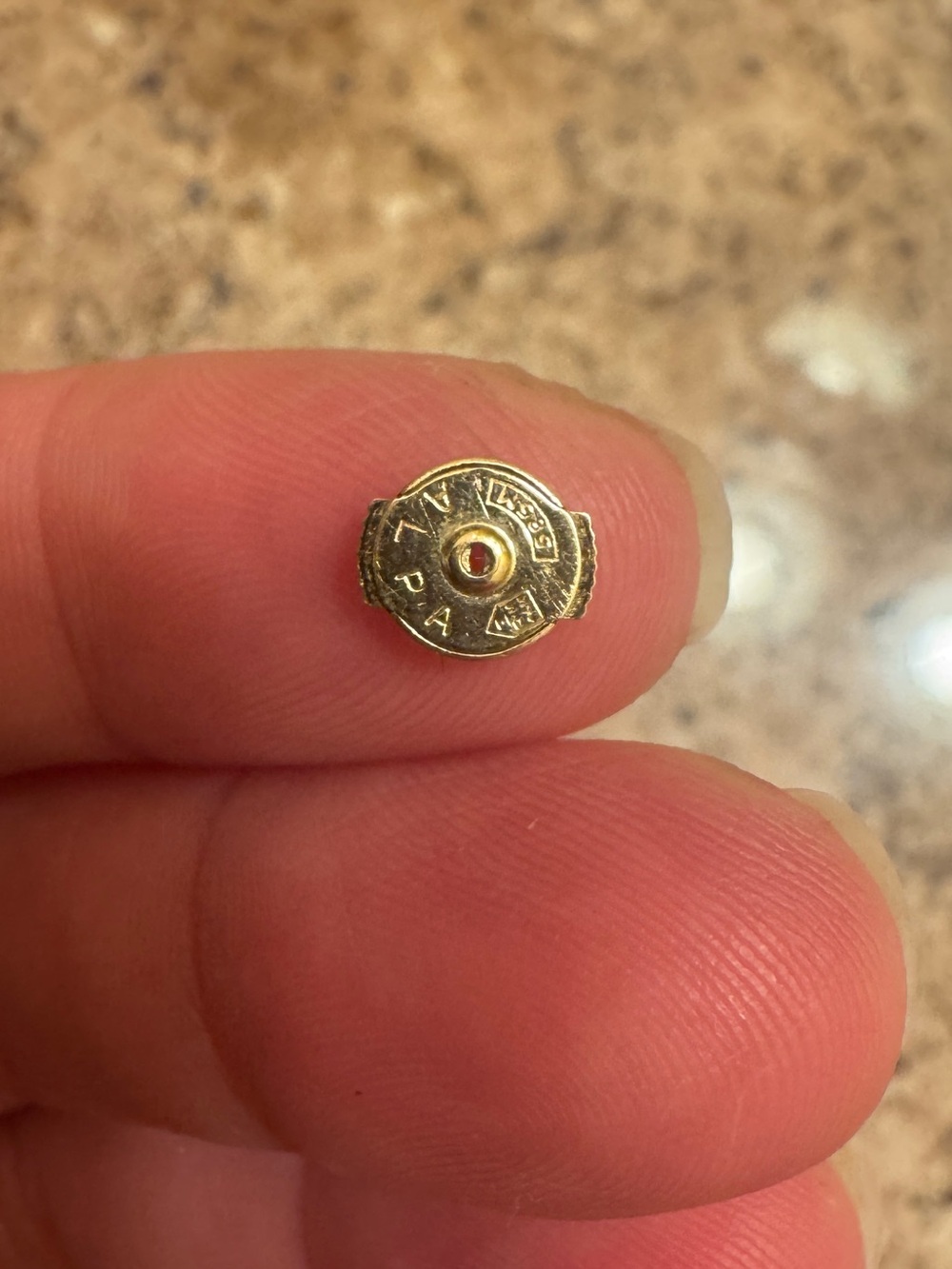 585 14kt Gold La Pousette High End Earring Back Replacement